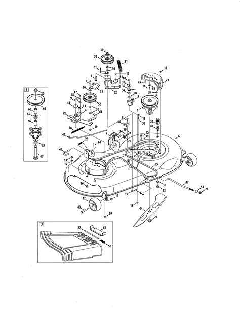 This part attaches the mower dec. . Craftsman lt2000 deck spring diagram